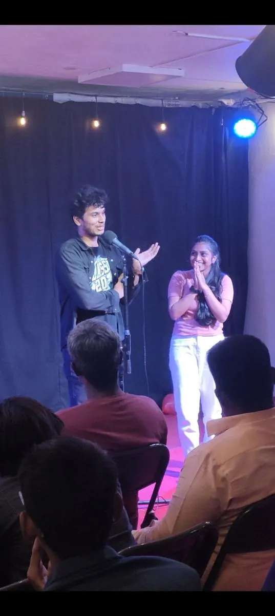 Harish Malolan Performing Magic - Comedy Magician & Mentalist